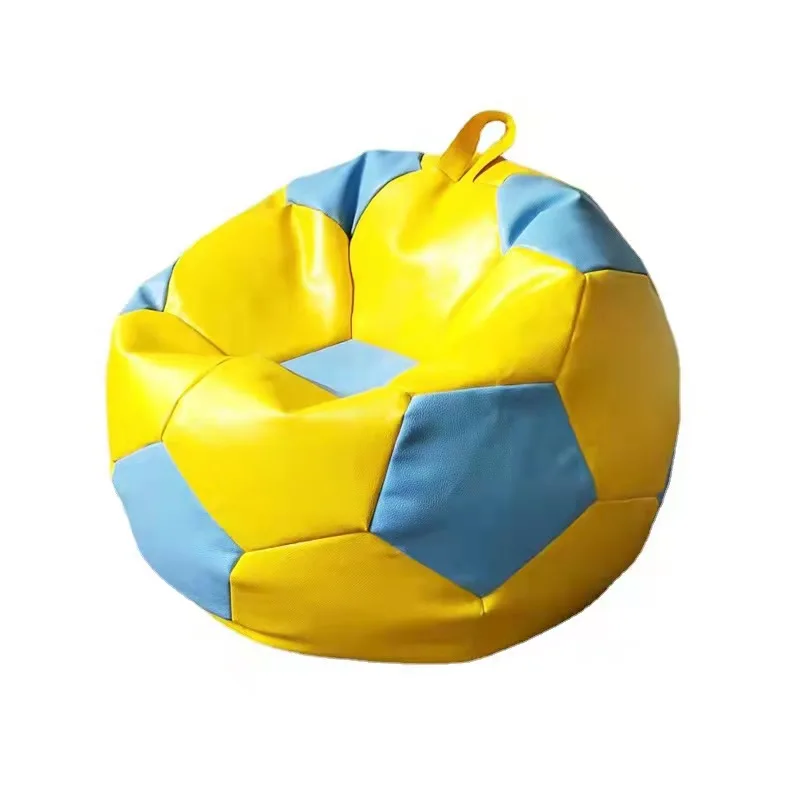 Роскошное недорогое Кресло-мешок для футбола, водонепроницаемый ленивый диван с откидывающейся спинкой для гостиной
