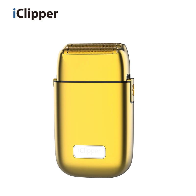  IClipper-TX1-1 головки бритвы двойной металлической фольги из бритья машина для мужин Электрическая аккумуляторная машинка стрижки