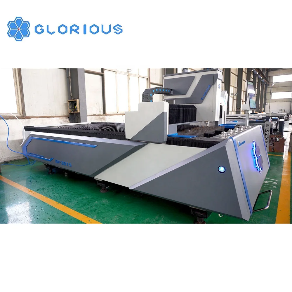 GRS Laser Diy Metal Working Tools 1.kw CNC Fiber Laser Cutting Machine Price For Sale