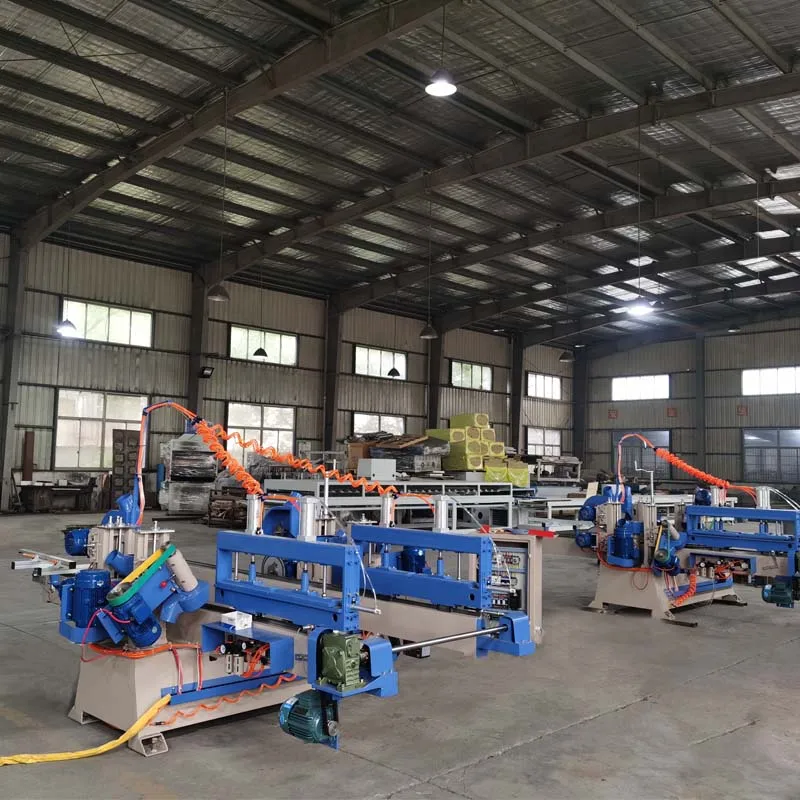 Economic 45/60 fishbone parquet laminate wood floor DET slotting milling machine double end tenoner