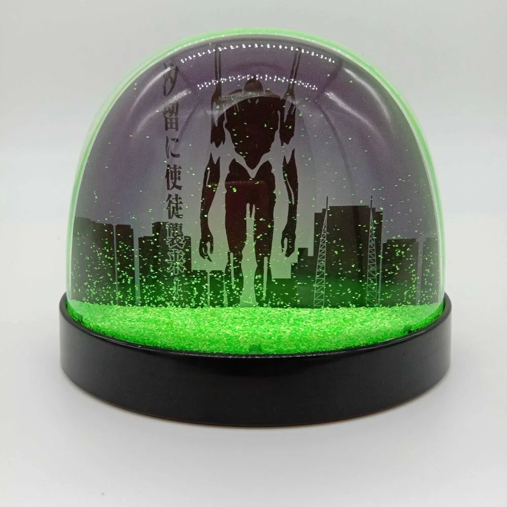 Sanlead acrylic 4*6 snow ball love liquid filled glitter photo picture frames