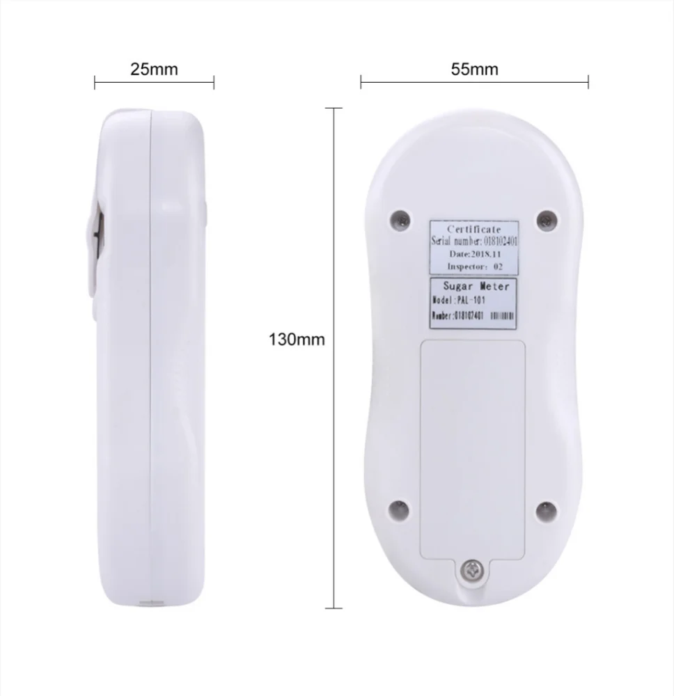 China Digital Honey Measuring Sugar Content Instrument Honey Concentration Refractometer