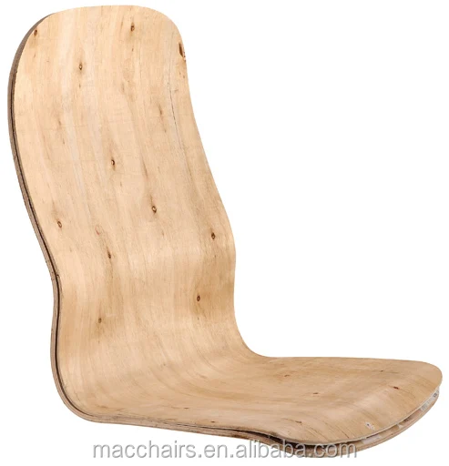 Ergonomic Chair With Adjustable Seat, Backrest, And Plastic Chair Back Support Part Chair Seat furniture plywood