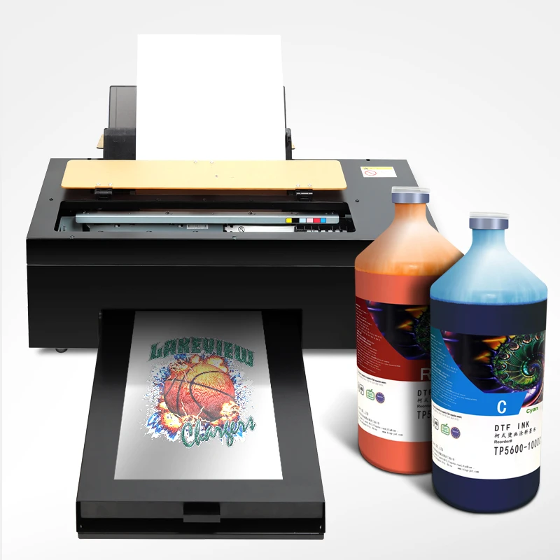 New arriver 10.3 software Desktop Small A3 A4 Size Printer DTF 1390 L1800 print head For PET Film Printing