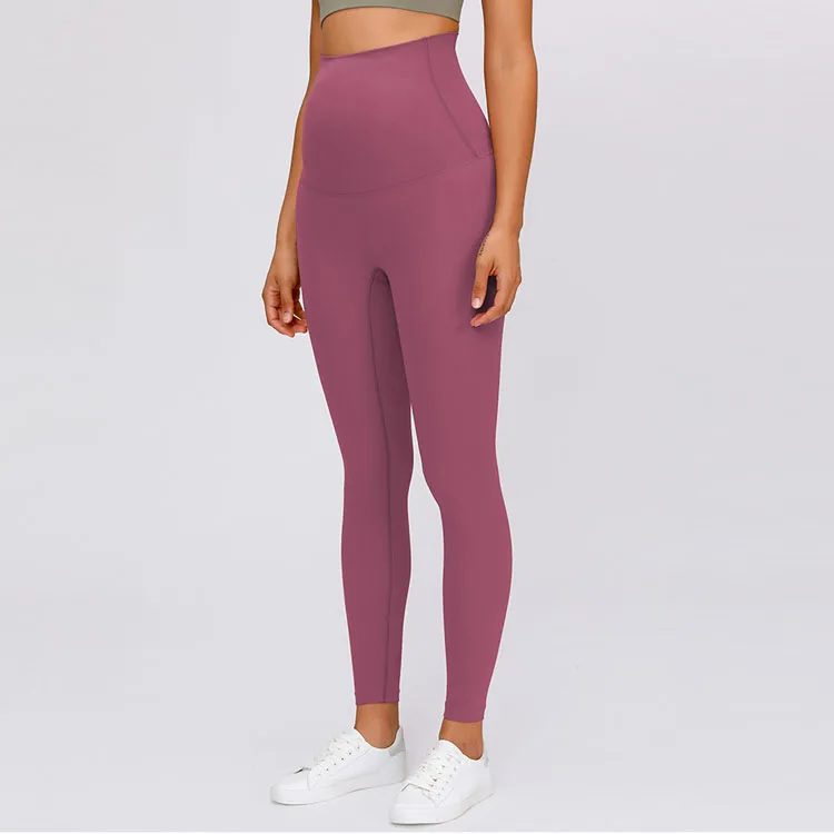 In Stock Pregnant women clothing Stretchy Yoga Pants Workout Maternity leggings