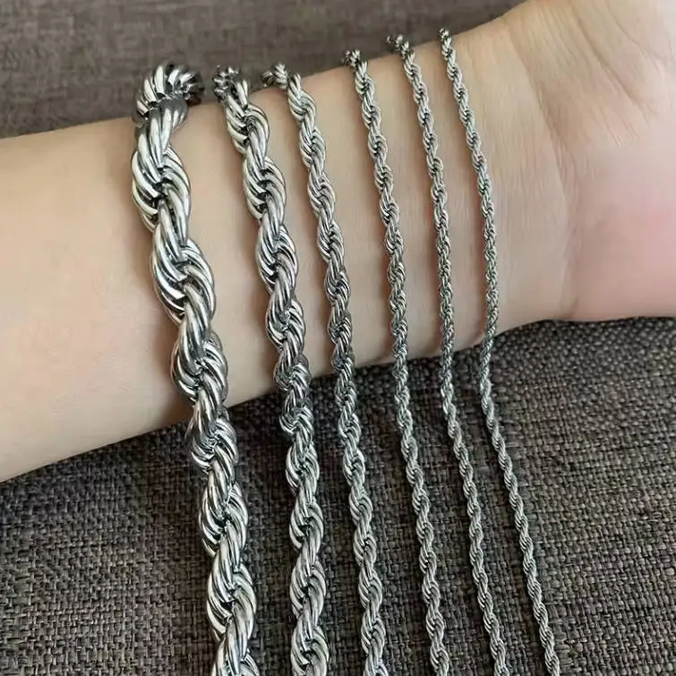Hot Sale Cheap Price Fine Jewelry Necklaces Custom 925 Sterling Silver Hiphop Chain Cuban Link Chain For Men Women
