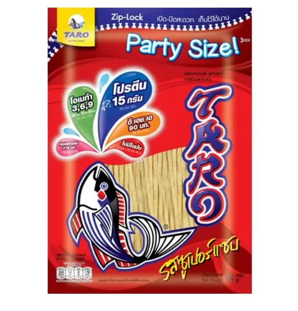 
Taro 64G BBQ Flavor Thailand Originate Fish snack Dried fish 