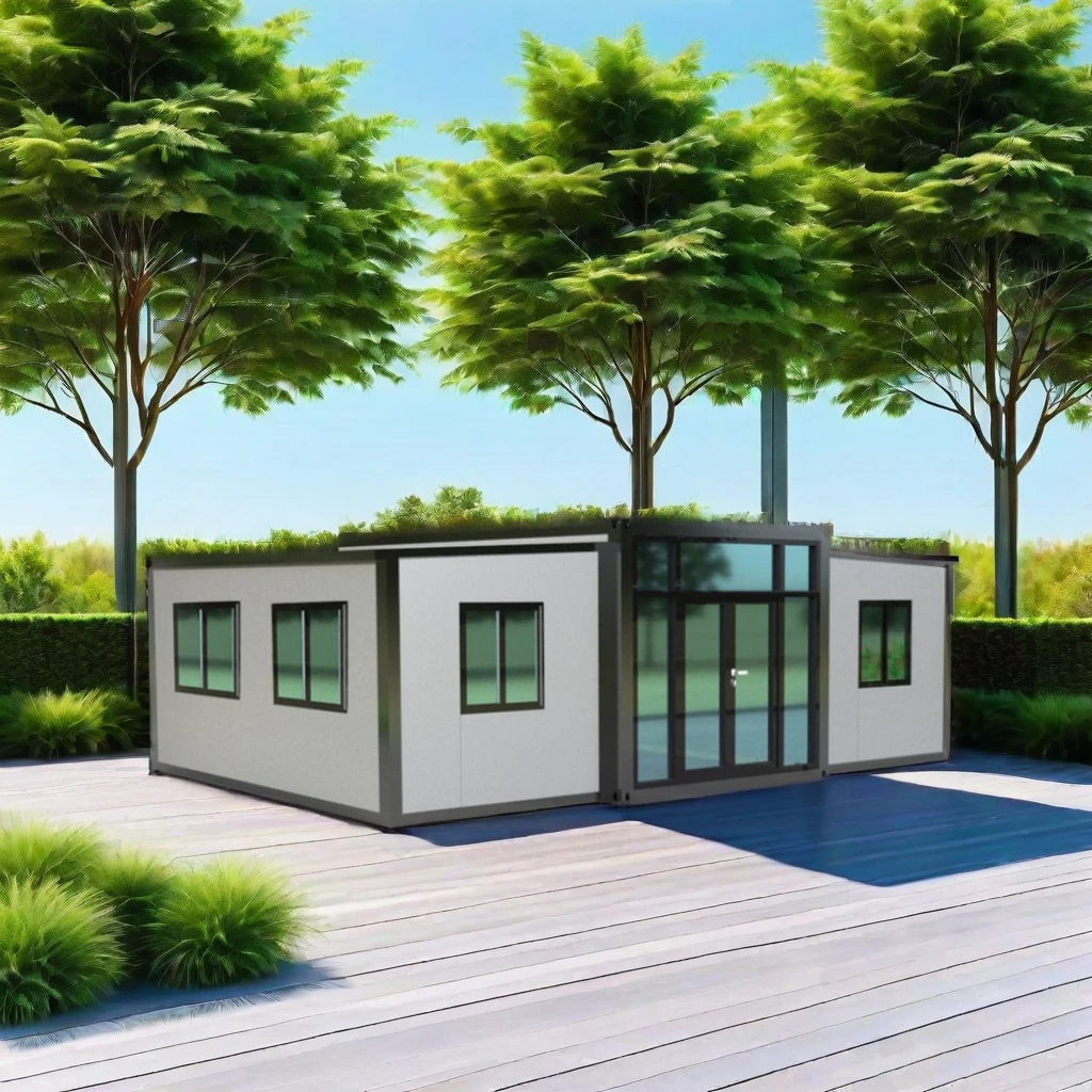 Expandable House Modular Tiny Prefabricated 20 Ft/40 Foot Container Plans 40 Ft Expandable Container House with 3 Bedroom Home
