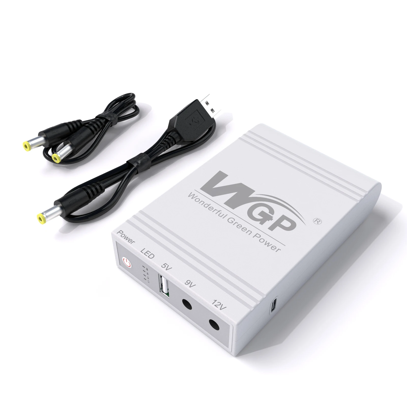 Wgp DC Mini UPS для Wi-Fi маршрутизатора 5V 9V 12V Мини ноутбука Cctv камера type-c вход