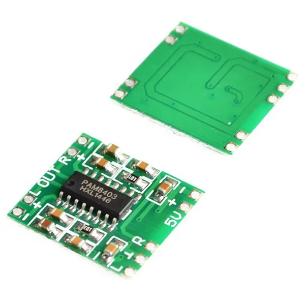  Плата цифрового мини-усилителя мощности PAM8403 3 Вт + плата класса D аудио USB DC 5 В 2x3 поддержка источника