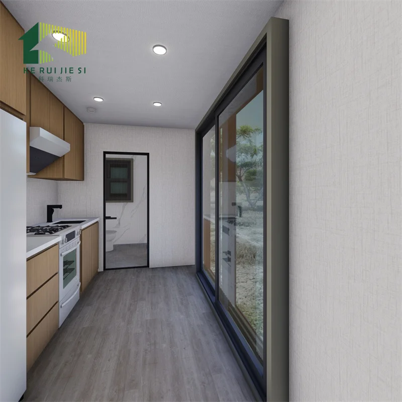 Factory direct supply 1 bedroom hurricane proof modular homes prefabricated prefab modular container house for villa