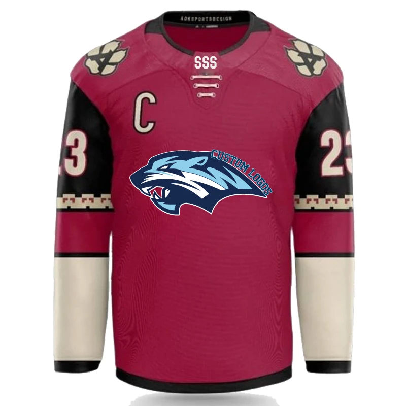 Chinese Factory - Wicking Blank Frame For Montreal Canadienss Pink Custom Stitch Patch Hockey Jersey