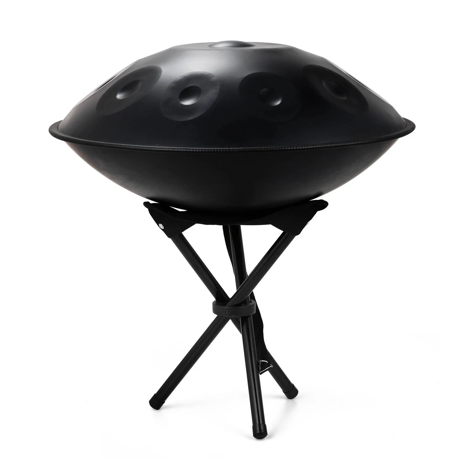 Handpan Drums Sets D Minor 22 inches 10 notes Steel Hand Drum with Soft Hand Pan Bag 2 handpan mallet Handpan Stand