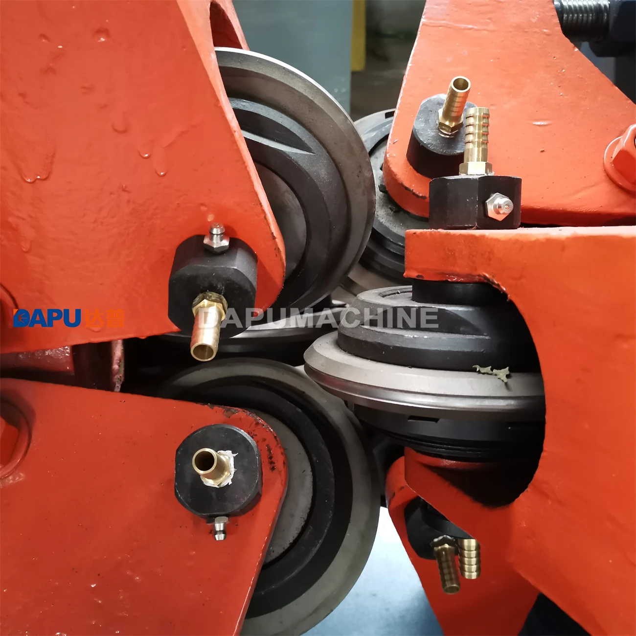 Fast 2/3 Ribs Cold Rolling Steel Wire Drawing Machine with straighter or re-coiler for Construction Industries