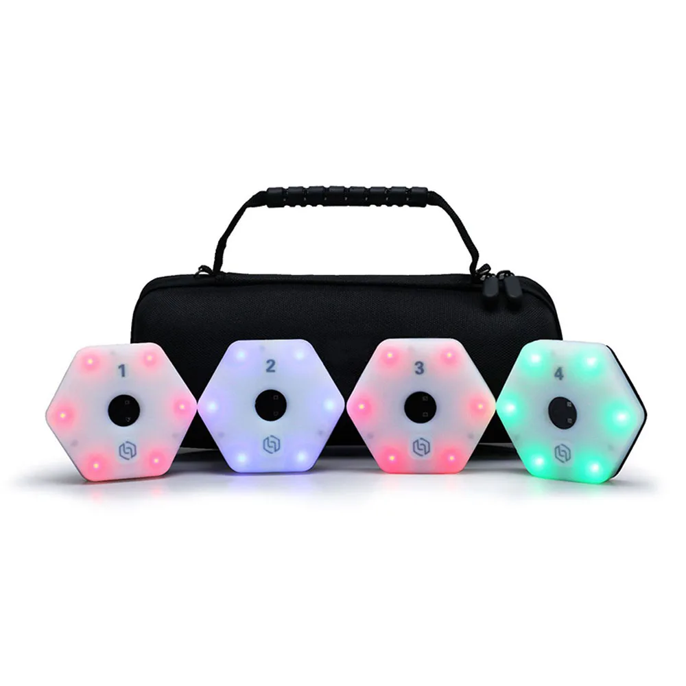 ReactionX Rlt Agile Reaction Light Induction Basketball Football Badminton Tennis Boxing Training Equipment 4 lights+app