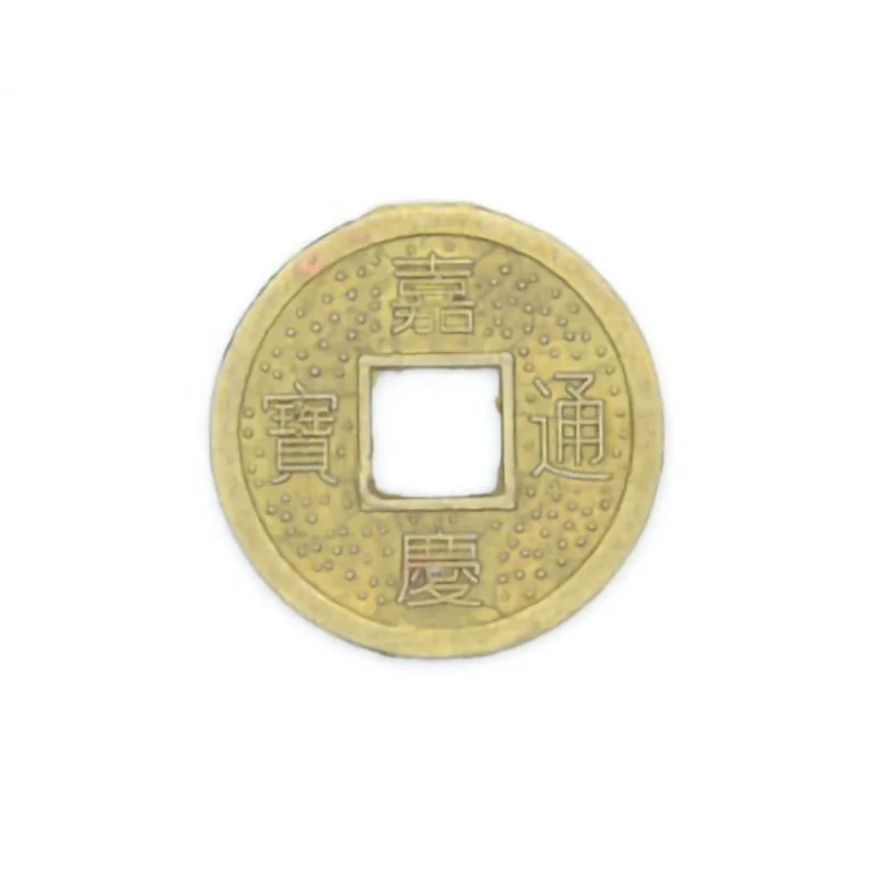 wholesale 19mm metal alloy coin antique brass China coins for crafts and Fengshui jewelry
