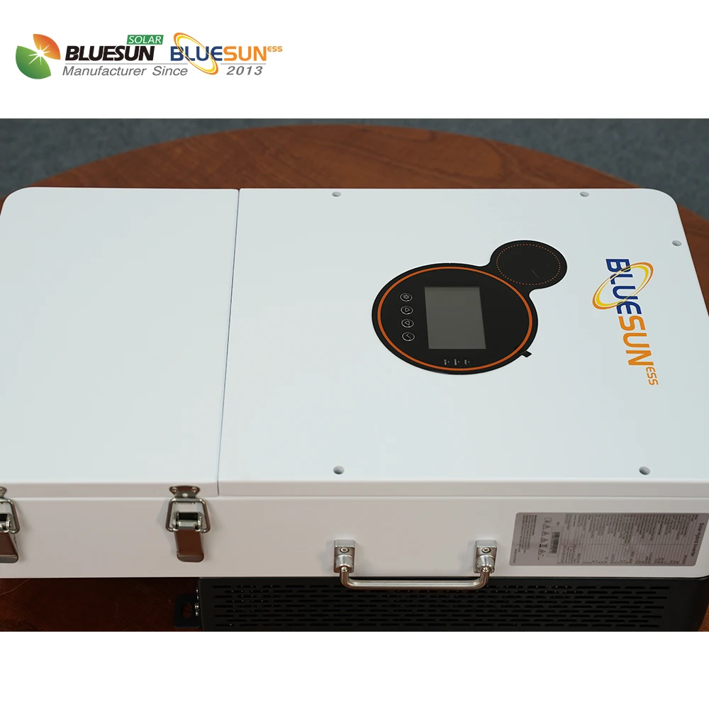 Bluesun Powmrhybrid Solar Inverter 48v 8kw 10kw Split Phase Inverter 120v 240v 12kw Hybrid Inverter in Stock
