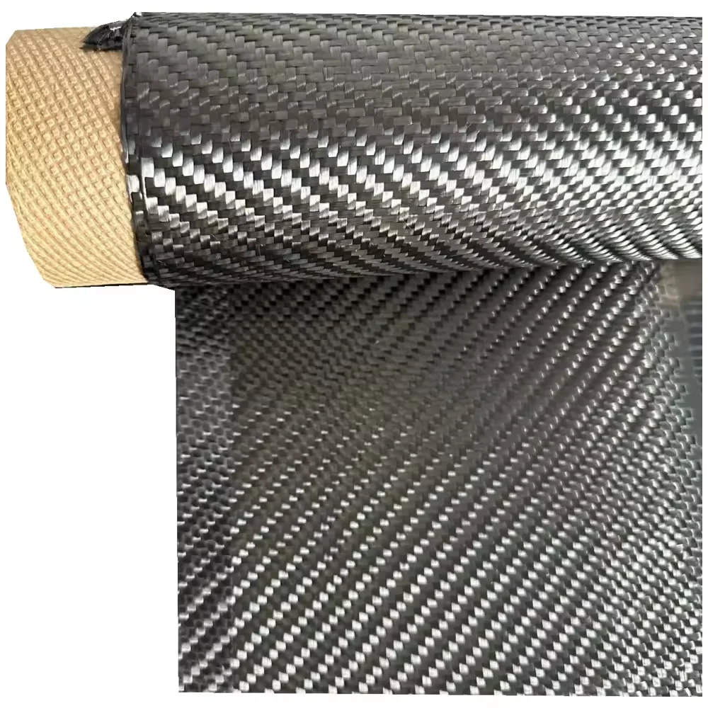 China Factory 12k 600g Plain Twill Weave Carbon Fiber Fabric