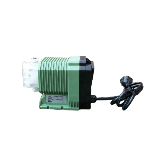 Hot sales dosing pump  metering chemical liquid 5LPH flow, 6.2Bar pressure  16W powder solenoid pump