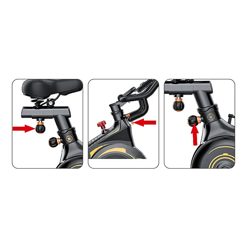  Newest Design Professional Body Building Indoor Mute Cycle Spinning Exercise Fit