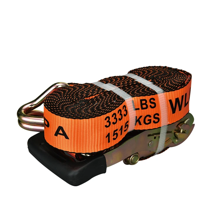 Ratchet Tie Down Car Truck Binding Cargo Lashing Belt Ratchet Tie Down Strap