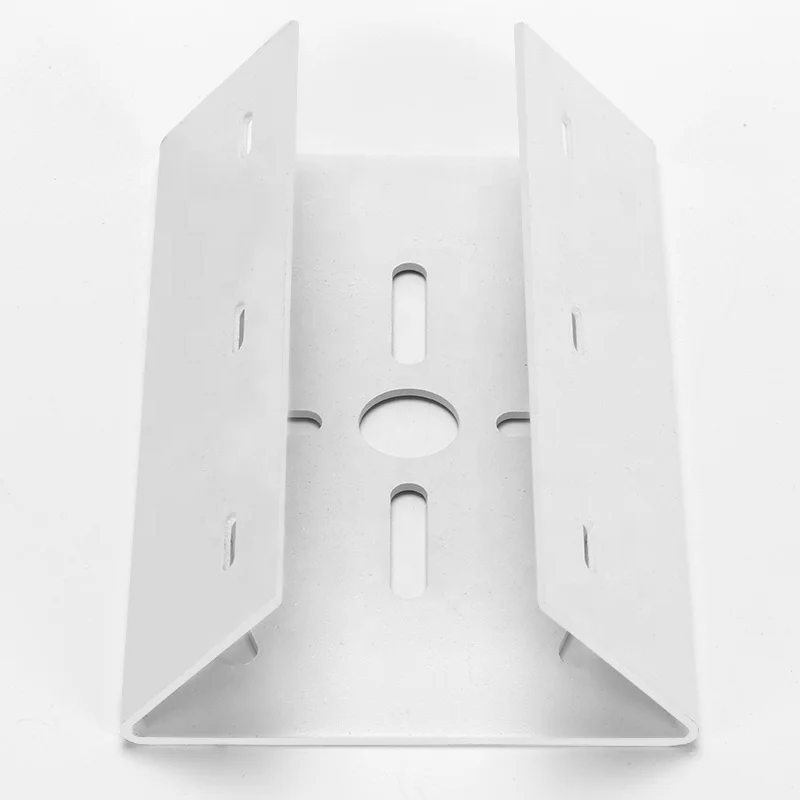 Outdoor Thickened metal CCTV Surveillance Camera Pole Mount Support Bracket cctv panel bracket