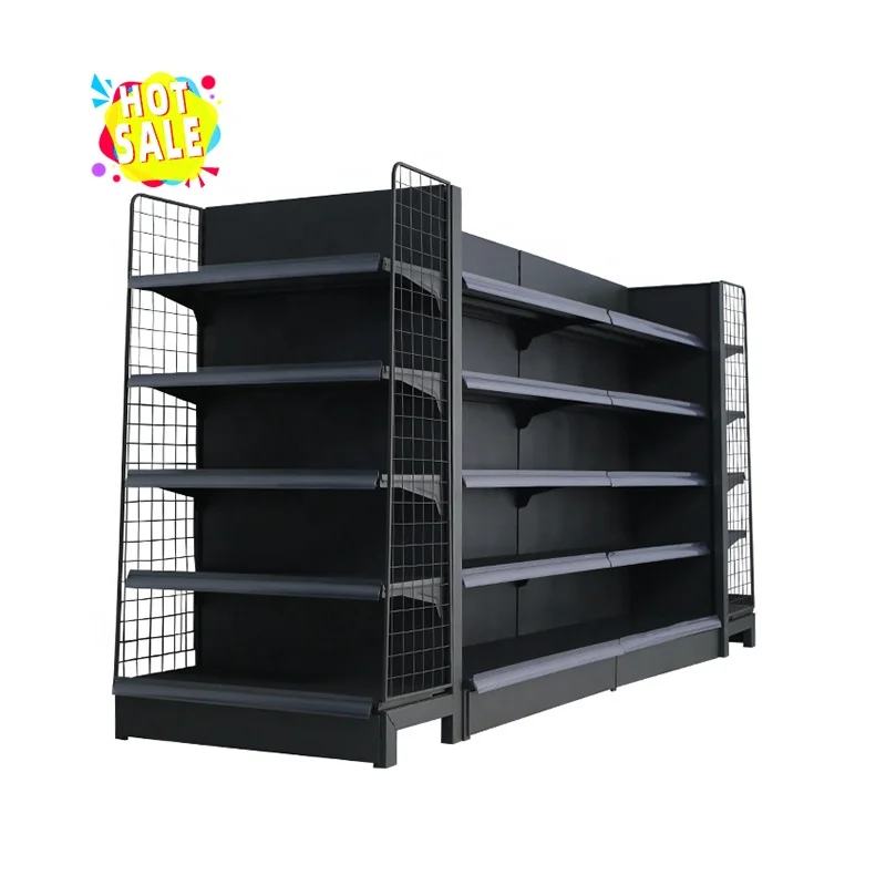 ODM/OEM Estantes 5 Layer Light Duty Galvanized Vegetable Rack Palestra Metal Rack Supermarket Shelves Stacking Racks