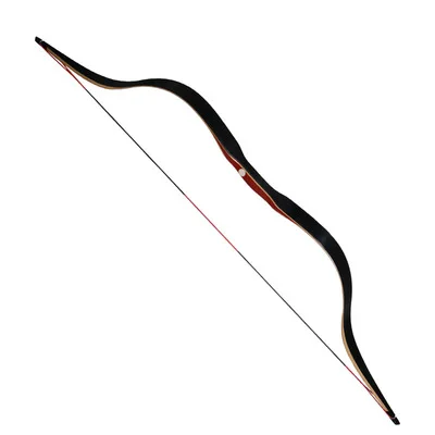 Archery wooden traditional long bow chinese one-pieces bow hunting bow and arrow