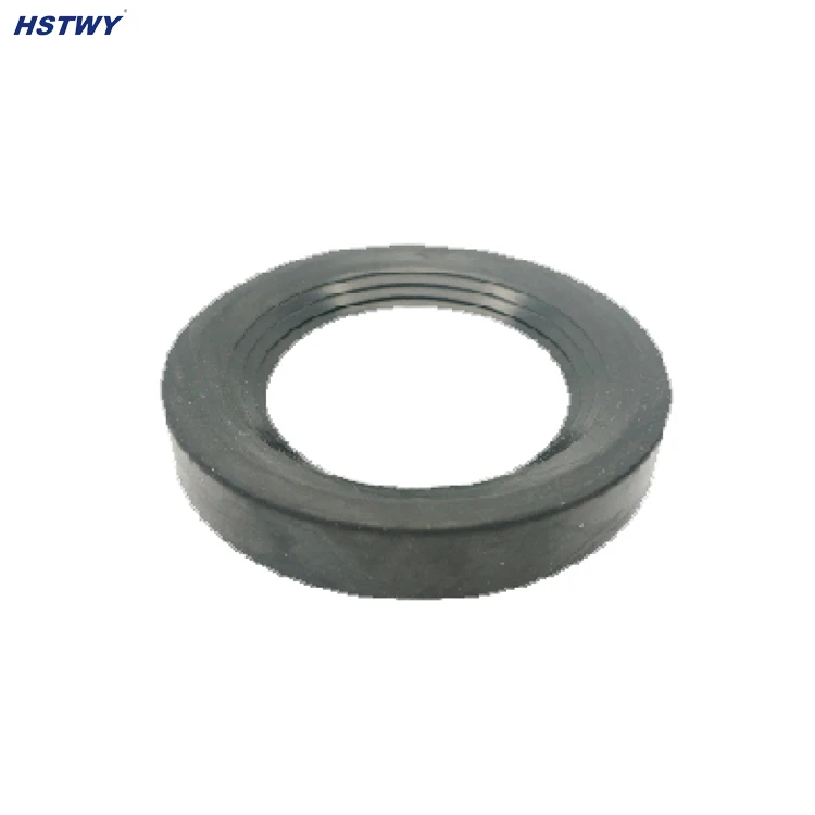 WC Pan Connector with Straight Tube Rubber Gasket Buffer HT109 Seal Ring for Drainage Pipe Toilet Accessory