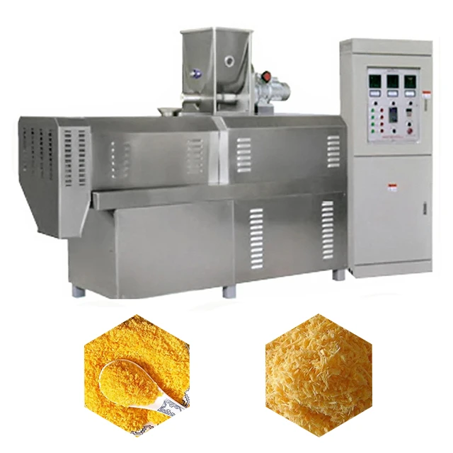 Best Quality Bread Crumb Extruding Machine Production Line Bread Crumbs Making Equipment