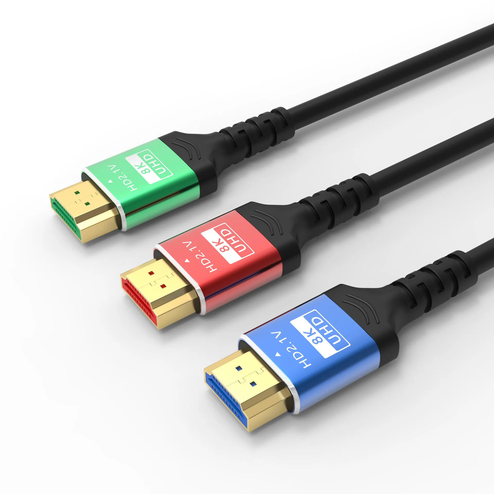 Factory Hot sale 2.1 HDMI cable All copper HDMI 8K HD video data hdtv cable for TV computer connection