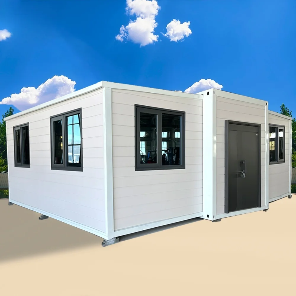 Portable Mobile Home Expandable Container House 40 Ft 20 Ft Light Steel Prefab Villa Bedroom Outdoor Bathroom Office Hotel