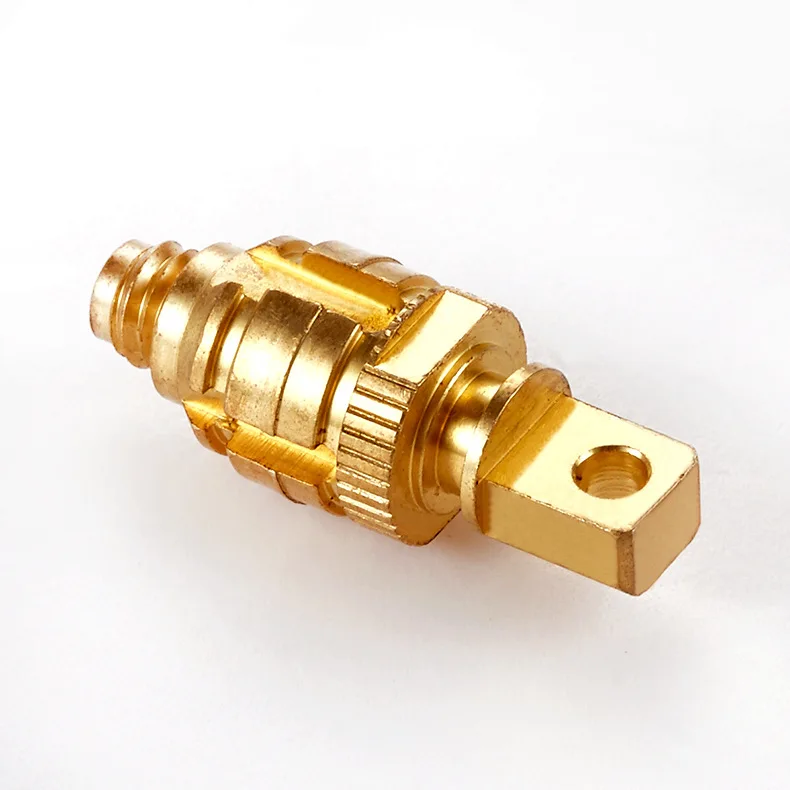 OEM High Precision Bronze/Copper/Brass Pin Knurled Nut Screw Cnc Lathe Parts turning milling Cheap CNC Michining Service