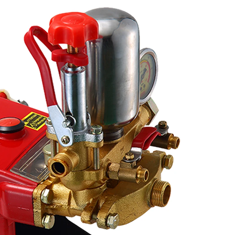 Household high pressure water triplex plunger pump sprayer