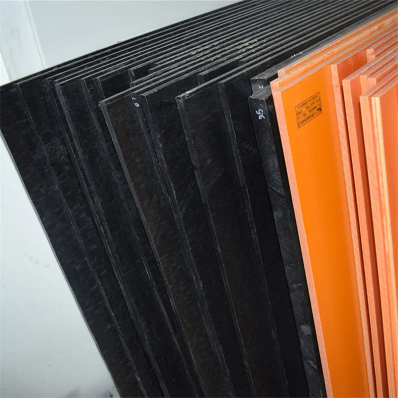 Engineering Insulation Phenolic Laminate Sheet Phenolic ESD CNC Black Orange Bakelite Sheet for engineering