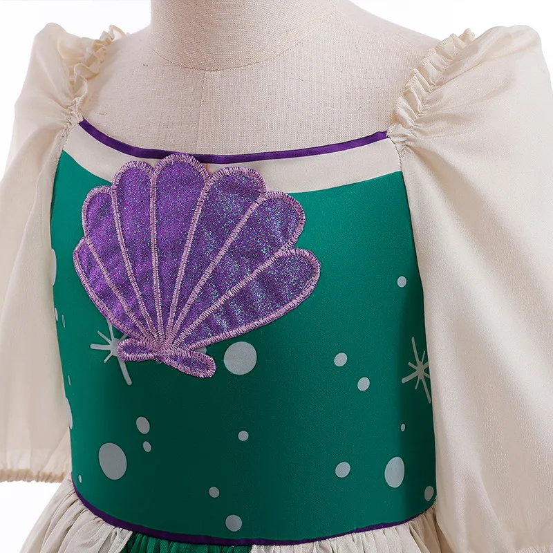 Kids Costumes For Girls Carnival Halloween Christmas Outfits Mermaids Classic Children Costume