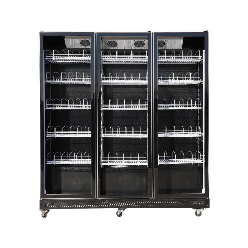 hotel fridge cabinet meat display refrigerator fridges household 4 door fridge customize and freezer container dual zone