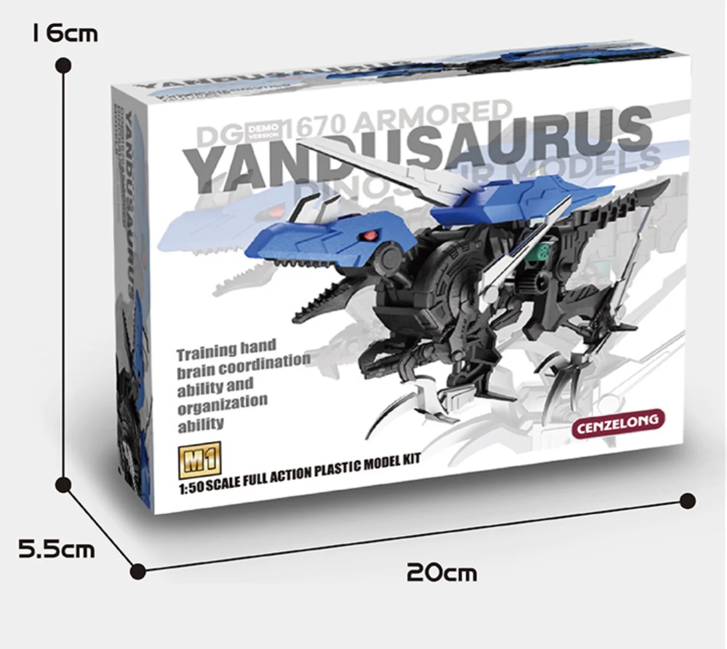 Clockwork WALKING Dinosaur Assembly Educational Toy Armored Model DIY Electric Robot Kit for Kids Science Engineering