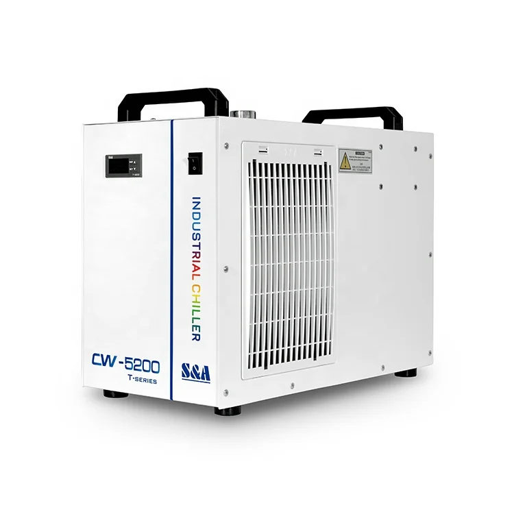 S&A CW-5200 TI Cooling Industrial Air Cooled Portable Mini CO2 Laser Chiller