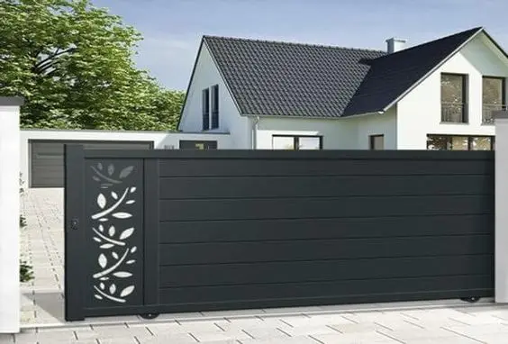 ZYMH алюминиевая автоматическая система раздвижные ворота