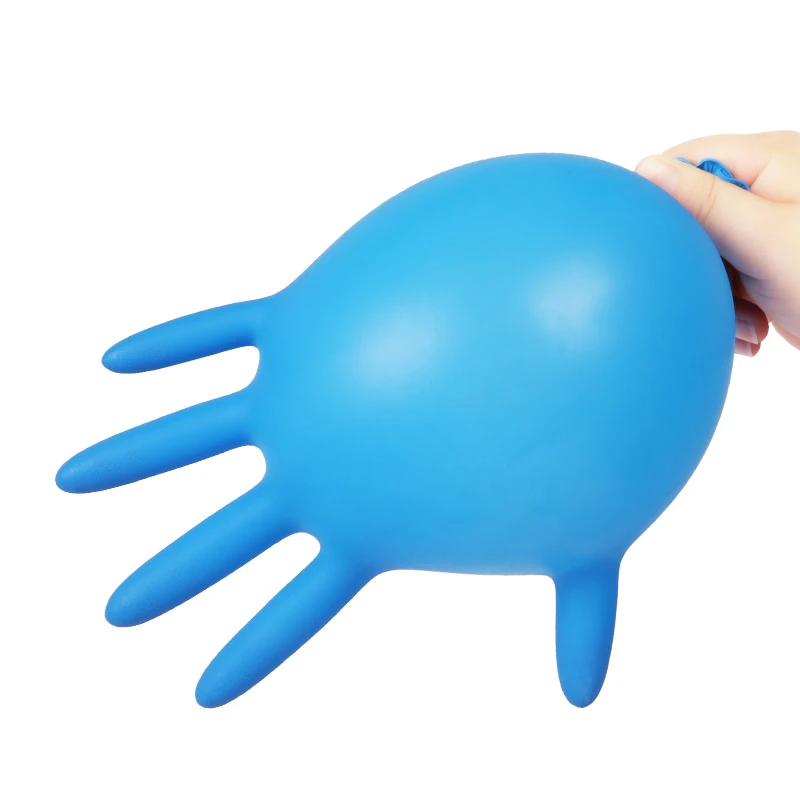 Powder freePowder free food grade cheap Nitrile disposable gloves in china with good products