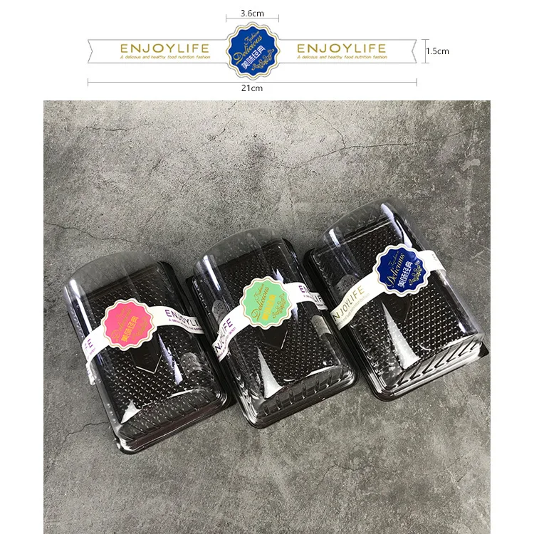 Customized Printing Vinyl CMYK Packaging Roll Adhesive Sticker Beeswax Wrap Private Food Labels