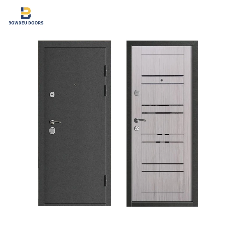 2024 new Russia bulletproof front double steel exterior anti-theft entrance cast security aluminium doors
