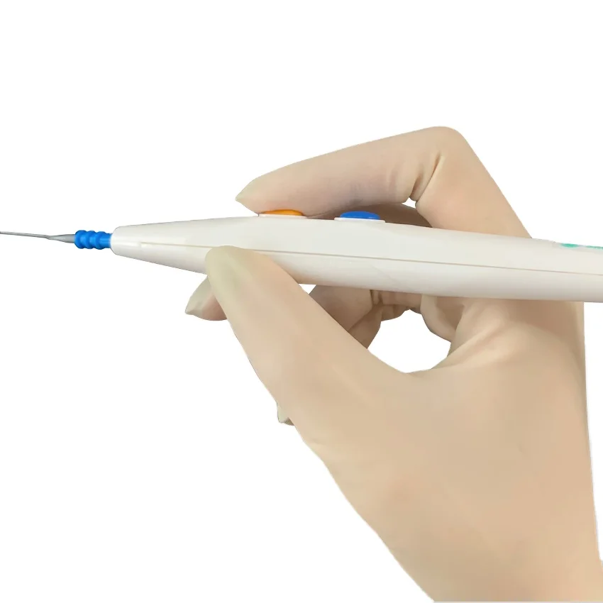 Прочный и долговечный карандаш для электрохирургии 100 мм, одноразовый карандаш для электрохирургии игольчатого типа