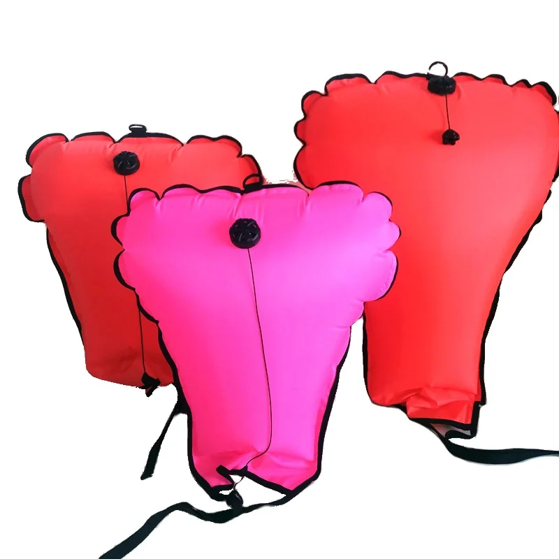 75lbs 150lbs Open Water  Diving lift bag with high Capacity with dump valve inflatable bag