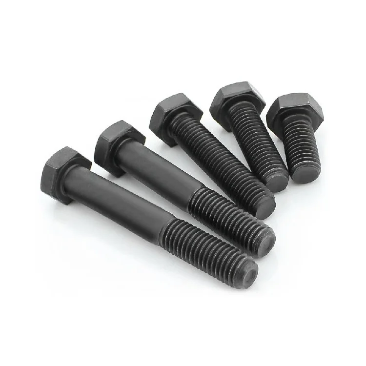 High strength Bolts Manufacture Supply High Strength Bolts Hex Head Bolts Black Oxide Grade 8.8/10.9/12.9