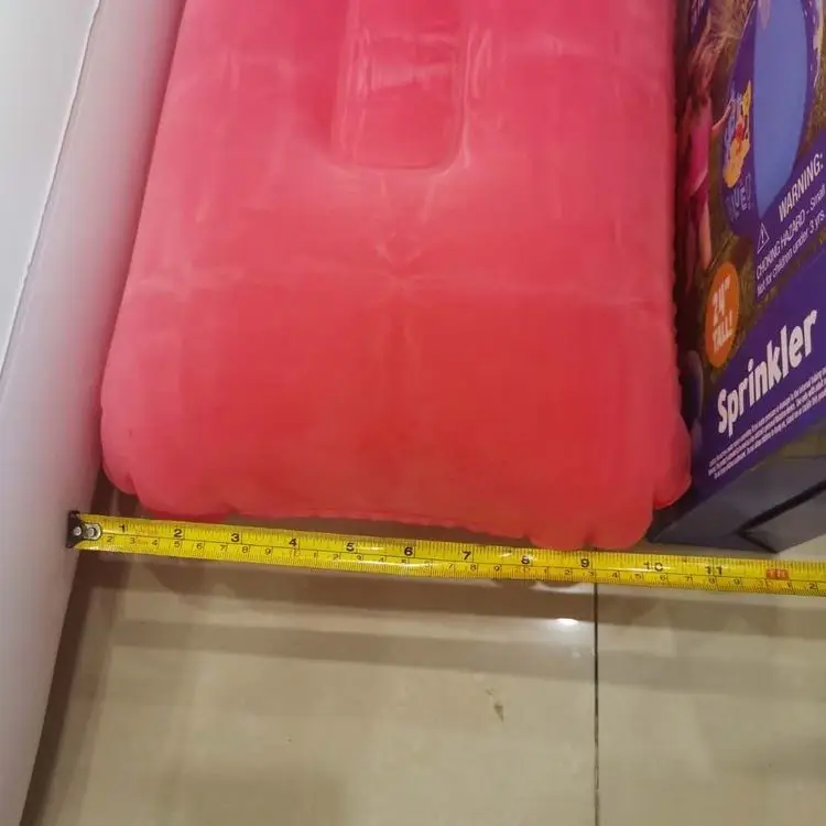 Оптовая продажа, низкий минимальный заказ, надувная детская дорожная кровать с безопасными бамперами, портативный надувной матрас для малышей, кровать для детей