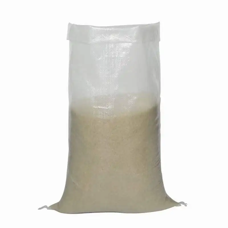 Rice Plastic Bags Agricultural Polypropylene Tubular Cheap  Fabric Sack Pp Woven Bag Roll