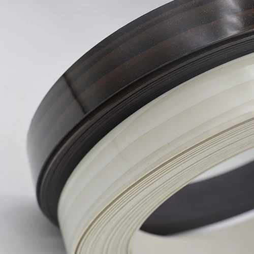 Sample Customization Top Quality New Item  Factory 0.6*12mm Embossed ABS Edge Banding for Kitchen and Decorative Materia