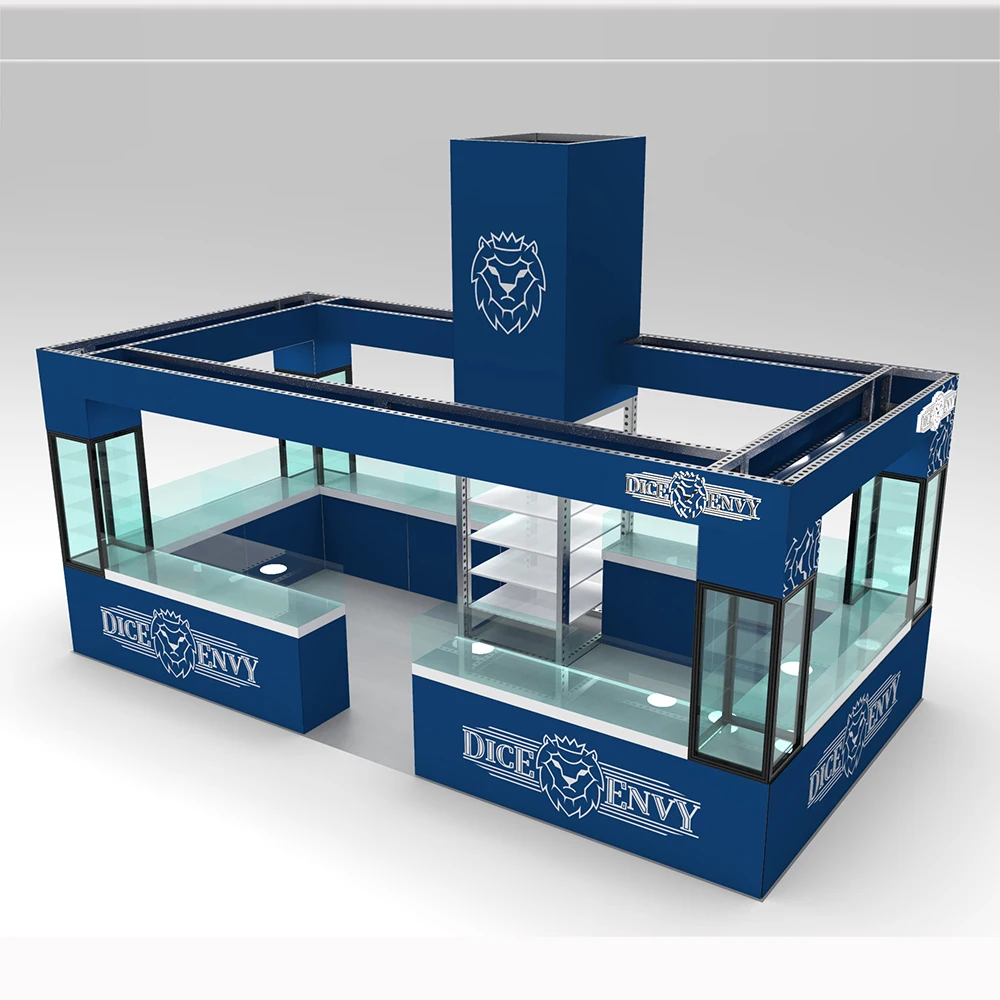 Trade Show Display Dismountable Portable Exhibition 3X6m Jewelry Exhibit Companies Modern Design Modular  Outdoor Booth